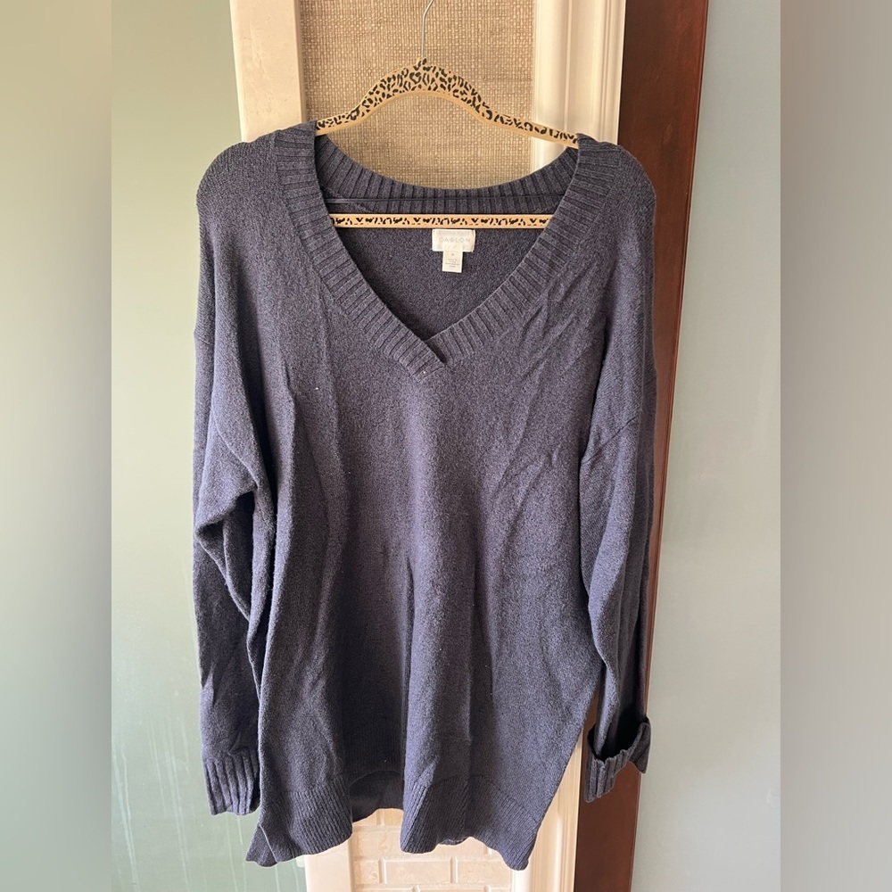 Caslon purple XL Sweater